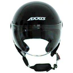 AXXIS Square Solid Open Face Helmet Черный