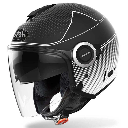 AIROH Helios Map Open Face Helmet Черный