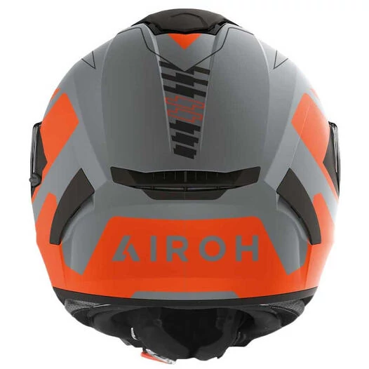 AIROH Spark Rise Full Face Helmet Orange Matt