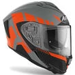 AIROH Spark Rise Full Face Helmet Orange Matt