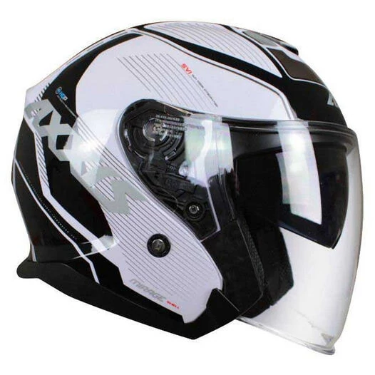 AXXIS OF504SV Mirage SV Village Open Face Helmet Черный