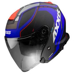 AXXIS OF504SV Mirage SV Village Open Face Helmet Синий