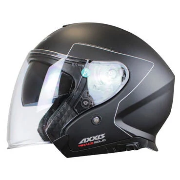 AXXIS OF504SV Mirage SV Solid Open Face Helmet Черный