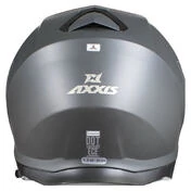 AXXIS OF504SV Mirage SV Solid Open Face Helmet Matt Titanium