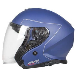 AXXIS OF504SV Mirage SV Solid Open Face Helmet Синий