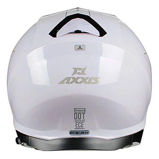 AXXIS OF504SV Mirage SV Solid Open Face Helmet Белый (размер: m)