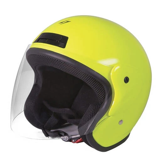 STORMER Sun Open Face Helmet Neon Yellow Glossy (размер: xs)