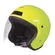 STORMER Sun Open Face Helmet Neon Yellow Glossy