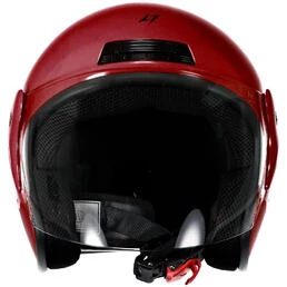 STORMER Sun Open Face Helmet Calm Red Metal Glossy