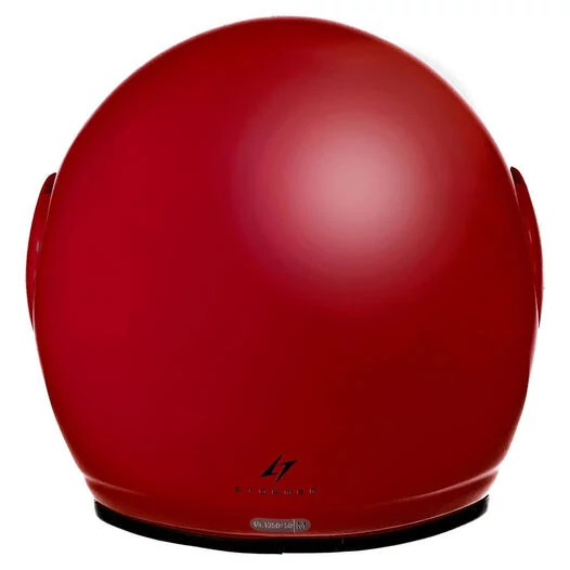 STORMER Sun Open Face Helmet Calm Red Metal Glossy