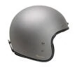 GARI G20X Fiberglass Open Face Helmet Grey Titanium Matte