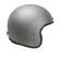 GARI G20X Fiberglass Open Face Helmet Grey Titanium Matte