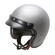 GARI G20X Fiberglass Open Face Helmet Grey Titanium Matte