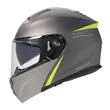 GARI G100 Dual Modular Helmet Grey / Fluo Yellow