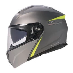 GARI G100 Dual Modular Helmet Grey / Fluo Yellow