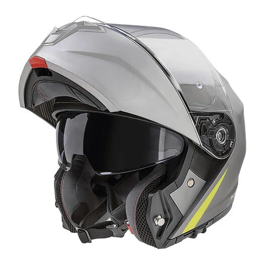 GARI G100 Dual Modular Helmet Grey / Fluo Yellow