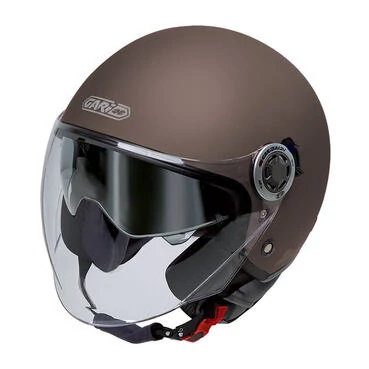 GARI G20 Open Face Helmet Matt Coffee