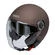 GARI G20 Open Face Helmet Matt Coffee