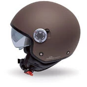 GARI G20 Open Face Helmet Matt Coffee