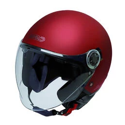 GARI G20 Open Face Helmet Matt Oxid Red
