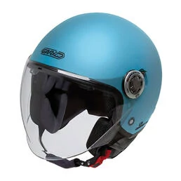 GARI G20 Open Face Helmet Matt Caribbean Blue