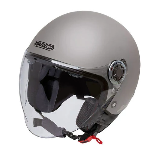 GARI G20 Open Face Helmet матовый серебристый