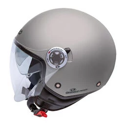 GARI G20 Open Face Helmet матовый серебристый