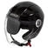 GARI G10 Vented Open Face Helmet Черный