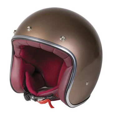 STORMER Pearl Open Face Helmet Champagne Glossy
