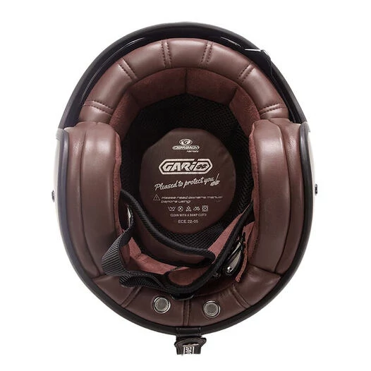 GARI G03X Fiber Open Face Helmet Черный