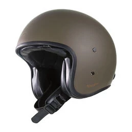 GARI G03X Fiber Open Face Helmet Matt Coffe