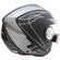 TOPFUN Eagle Open Face Helmet Черный