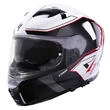 STORMER ZS 1001 Full Face Helmet Glossy White Red