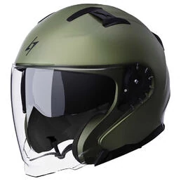 STORMER Rival Open Face Helmet Matt Khaki