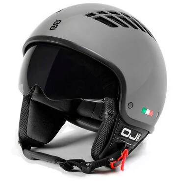 OJ Vento Open Face Helmet Grigio Milano