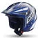 NAU N400 Overall Trial Open Face Helmet Сине-черный