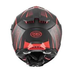 PREMIER HELMETS 23 Typhoon FR92BM Pinlock Included Full Face Helmet Красно-черный