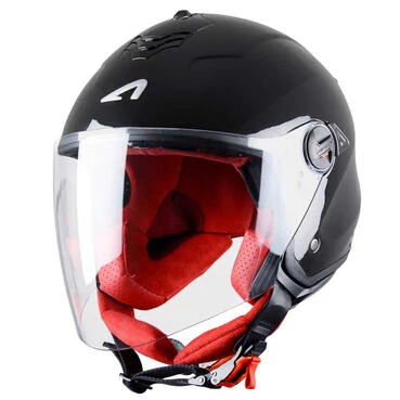 ASTONE Mini S Open Face Helmet Black Gloss