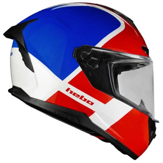 HEBO Rush Full Race Helmet Full Face Helmet Синий (размер: l)