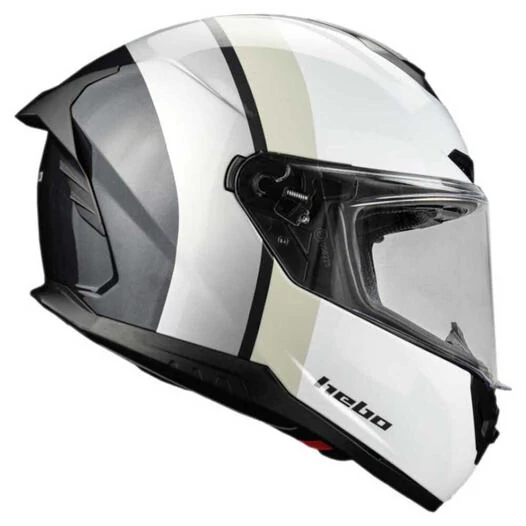 HEBO Rush Full Race Helmet Full Face Helmet Белый (размер: xl)