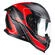 CGM 363G Shot Race Full Face Helmet Matt Anthracite / Red