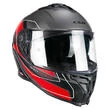 CGM 363G Shot Race Full Face Helmet Matt Anthracite / Red