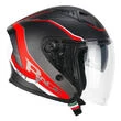 CGM 127G Deep Race Open Face Helmet Matt Graphite / Red (размер: s)