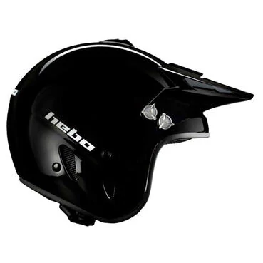 HEBO Zone HTRP00 Policarbonato Open Face Helmet Черный