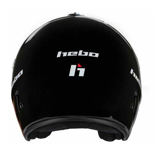 HEBO Zone HTRP00 Policarbonato Open Face Helmet Черный