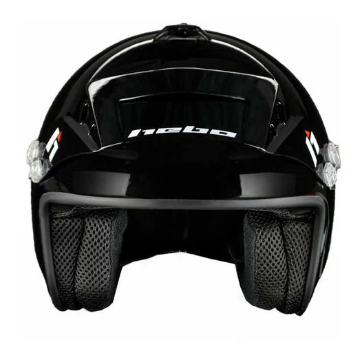 HEBO Zone HTRP00 Policarbonato Open Face Helmet Черный