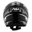 NAU N400 Overnet Open Face Helmet Серо-черный