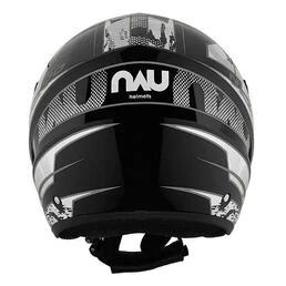 NAU N400 Overnet Open Face Helmet Серо-черный