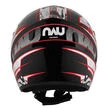 NAU N400 Overnet Open Face Helmet Красно-черный