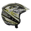 NAU N400 Overnet Open Face Helmet Черно-желтый